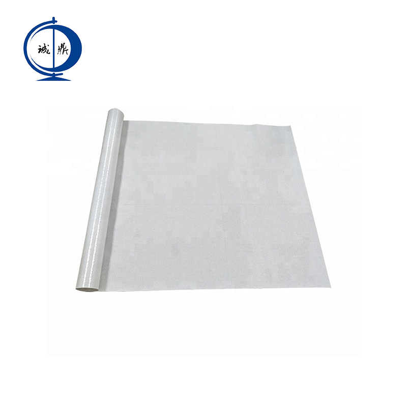 Colle de feutre non tissée auto-adhésive blanche sur le non-tissé spunlace côté feuille de PE (qualité de base 130 g/m²25m 50m)